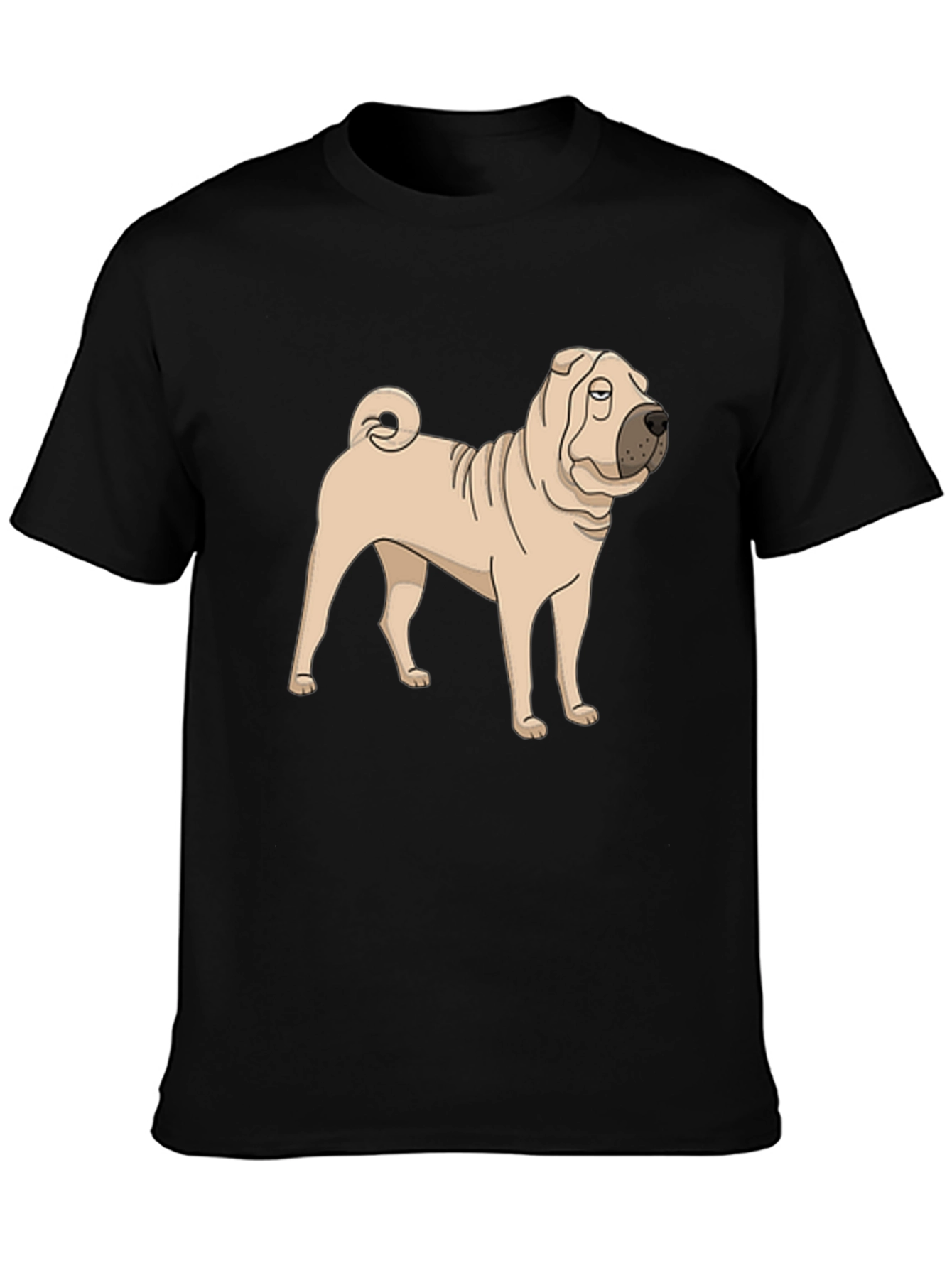 Shar Pei Dog Graphic T-Shirt - Unisex Style