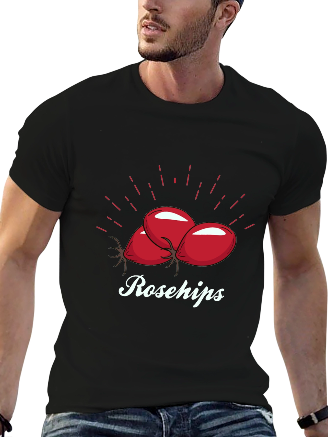 Rosehips Graphic T-Shirt - Unique Design