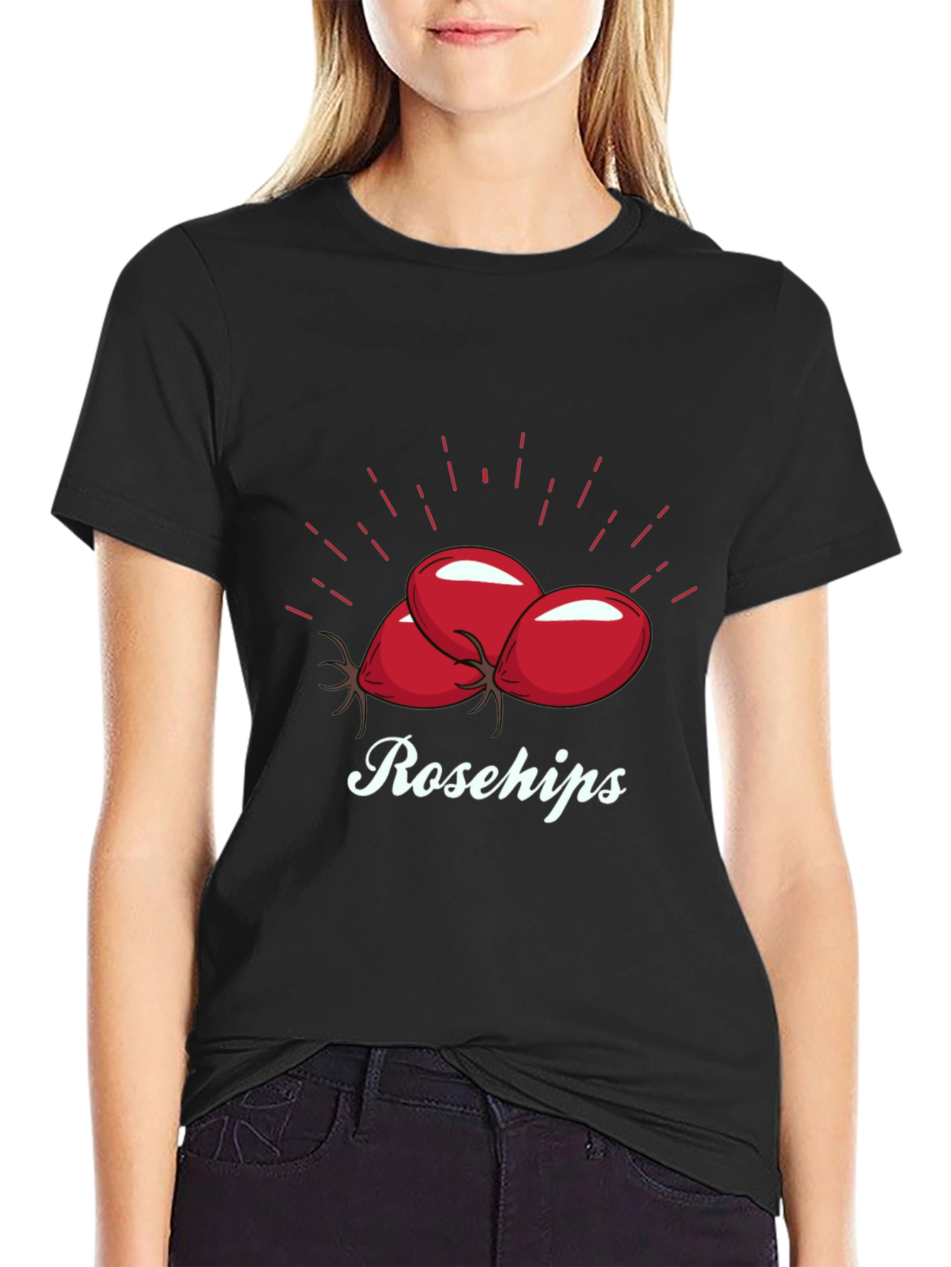 Rosehips Graphic T-Shirt - Unique Design