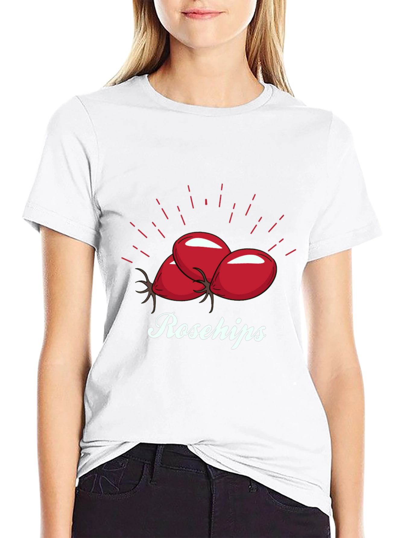 Rosehips Graphic T-Shirt - Unique Design