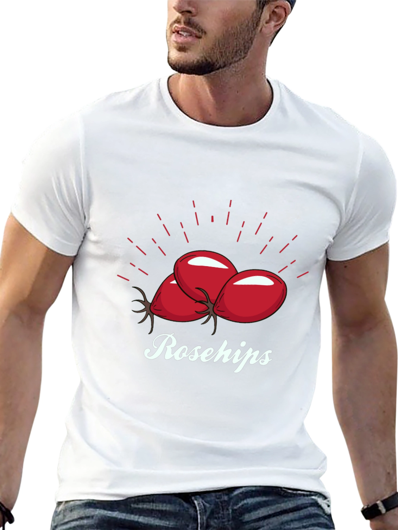 Rosehips Graphic T-Shirt - Unique Design