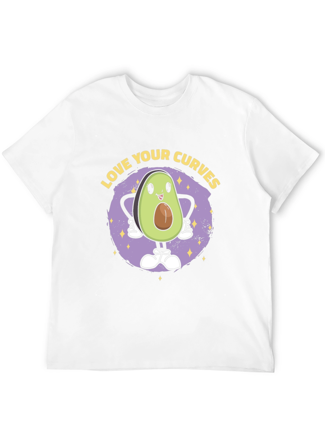 Love Your Curves Avocado T-Shirt