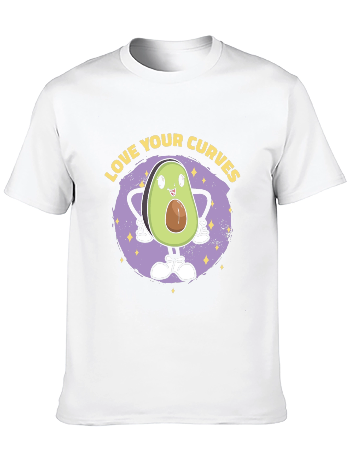 Love Your Curves Avocado T-Shirt