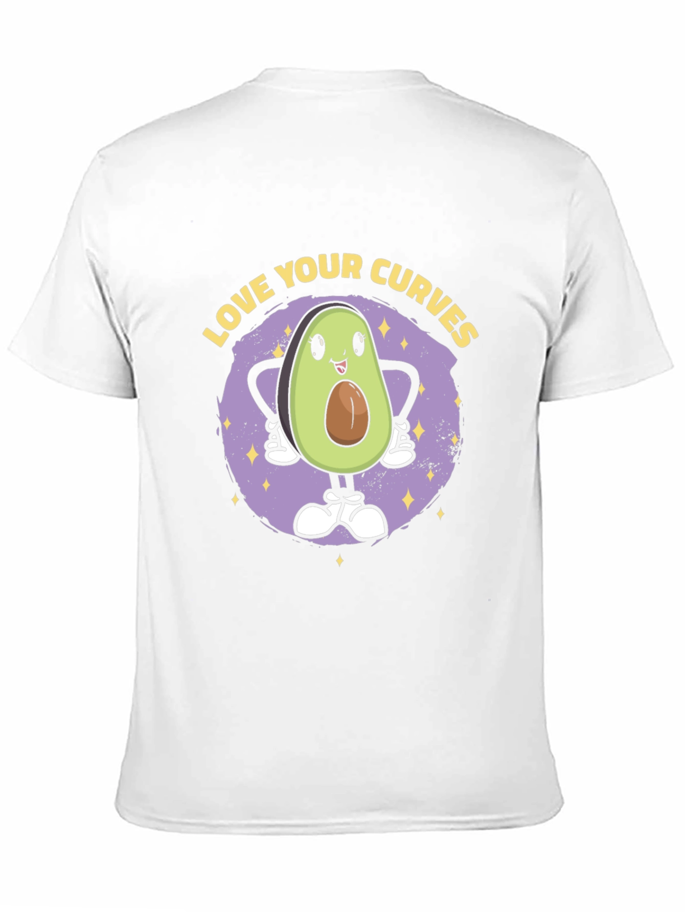 Love Your Curves Avocado T-Shirt