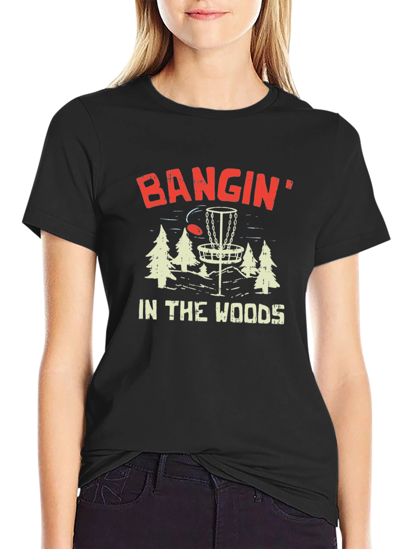Bangin in the Woods Disc Golf T-Shirt