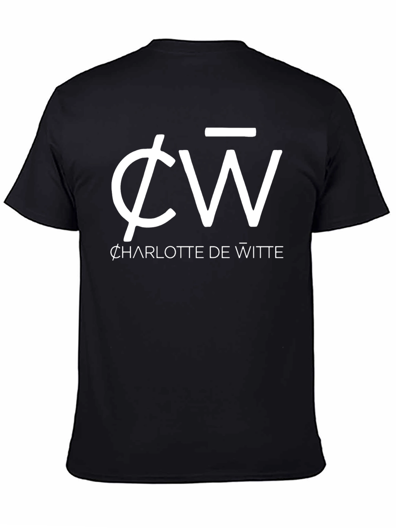 Charlotte de Witte Black Graphic Tee
