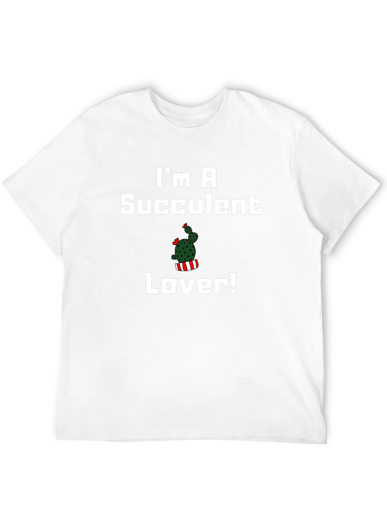Succulent Lover T-Shirt - Cactus Graphic Tee