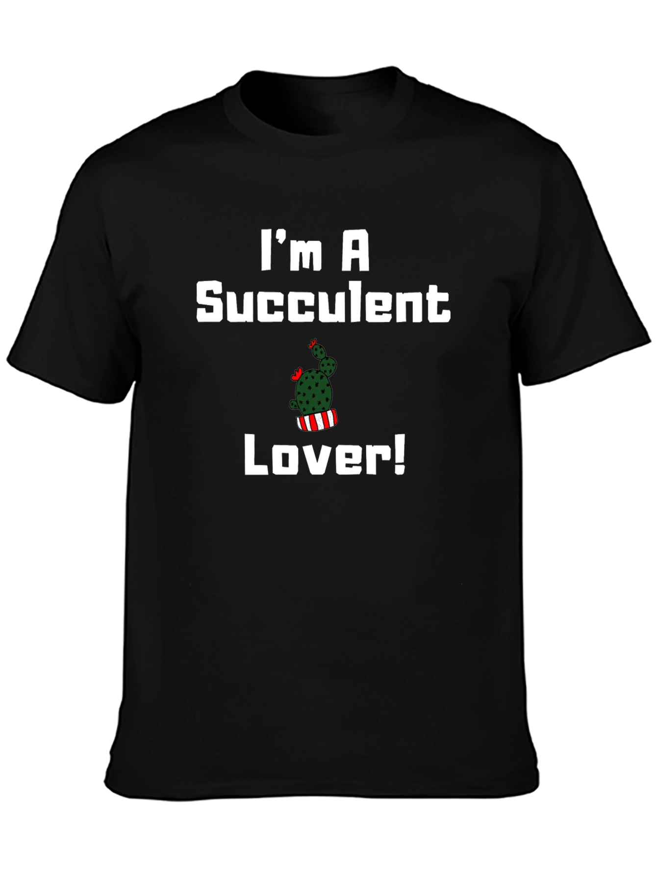 Succulent Lover T-Shirt - Cactus Graphic Tee