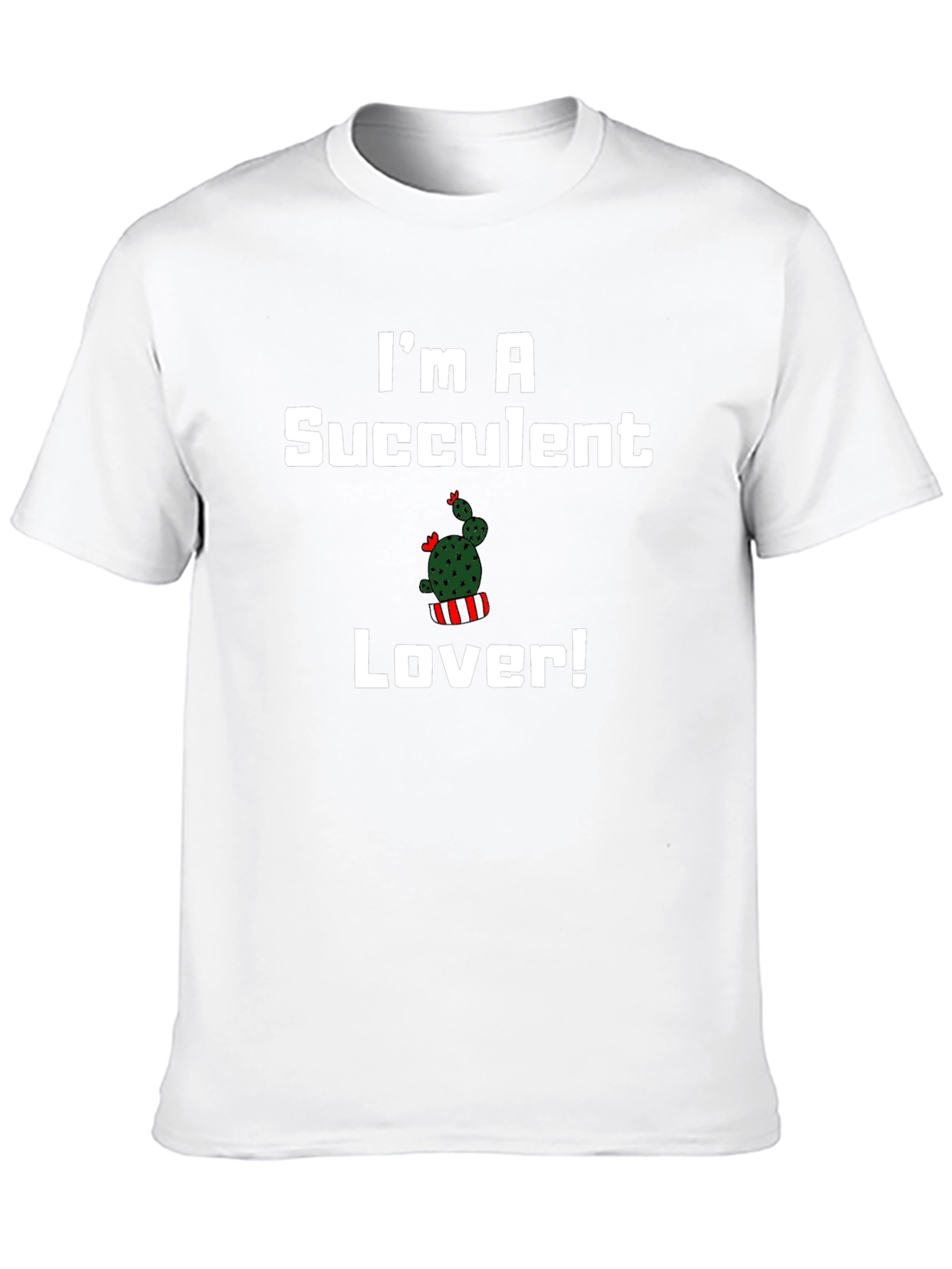 Succulent Lover T-Shirt - Cactus Graphic Tee