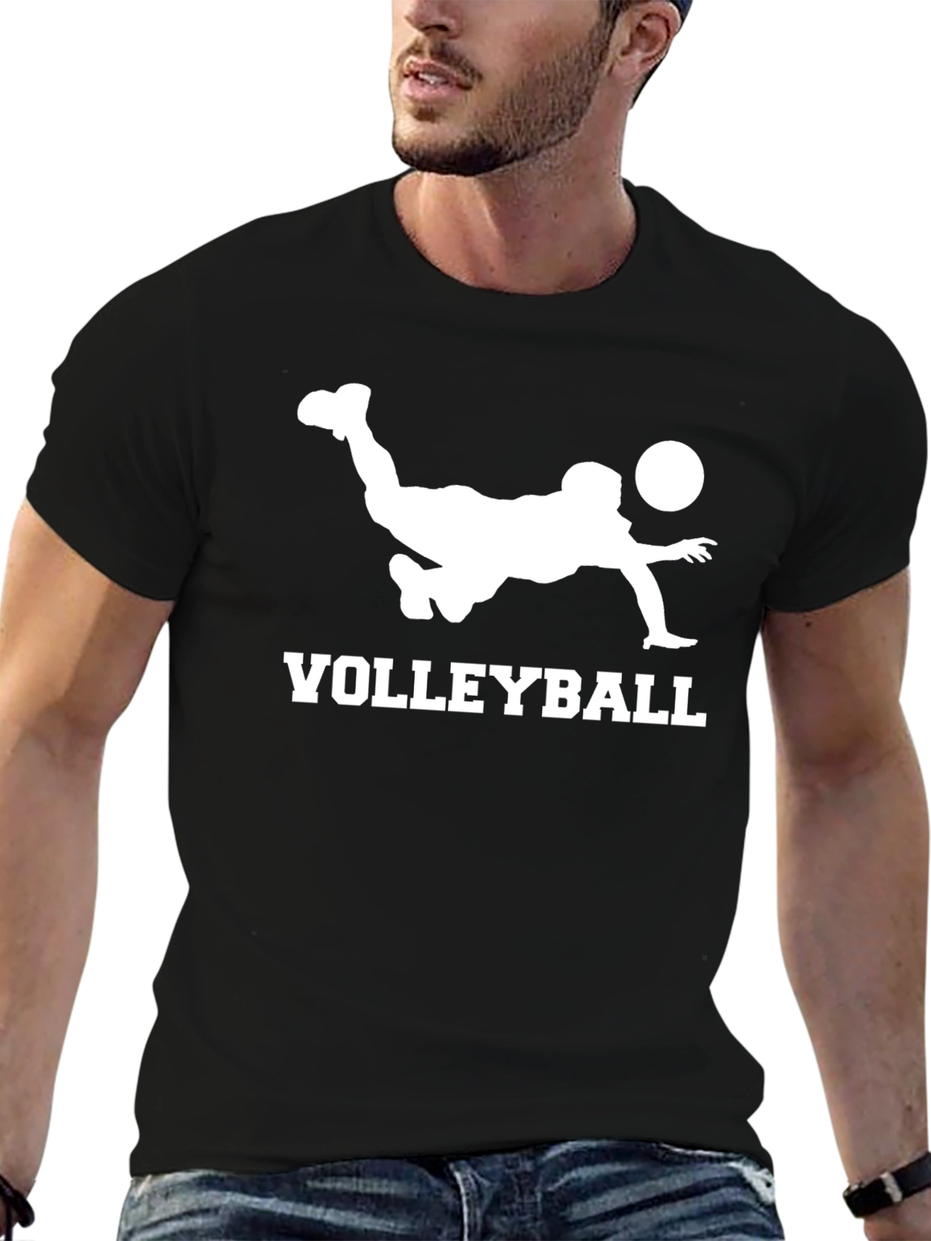 Volleyball Graphic T-Shirt for Volleyball Players