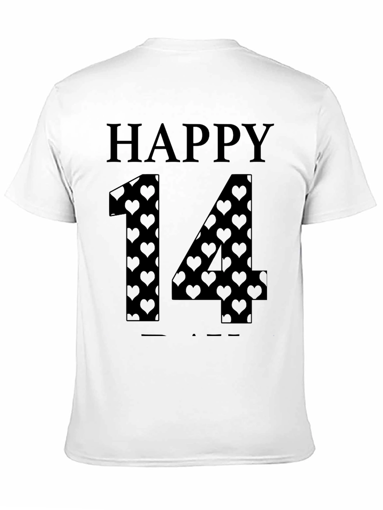 Happy 14th Valentines Day Graphic Tee