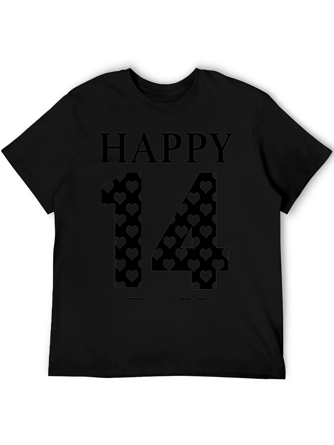 Happy 14th Valentines Day Graphic Tee