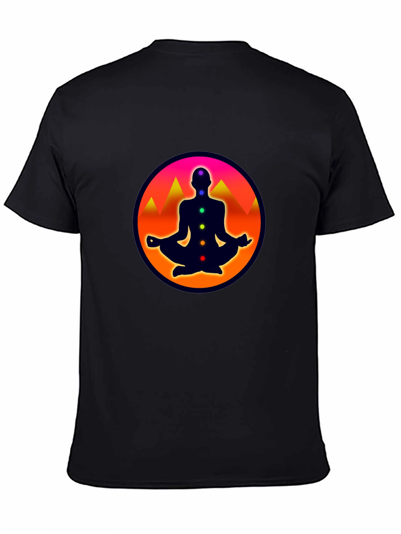 Chakra Meditation T-Shirt - Spiritual Zen Tee