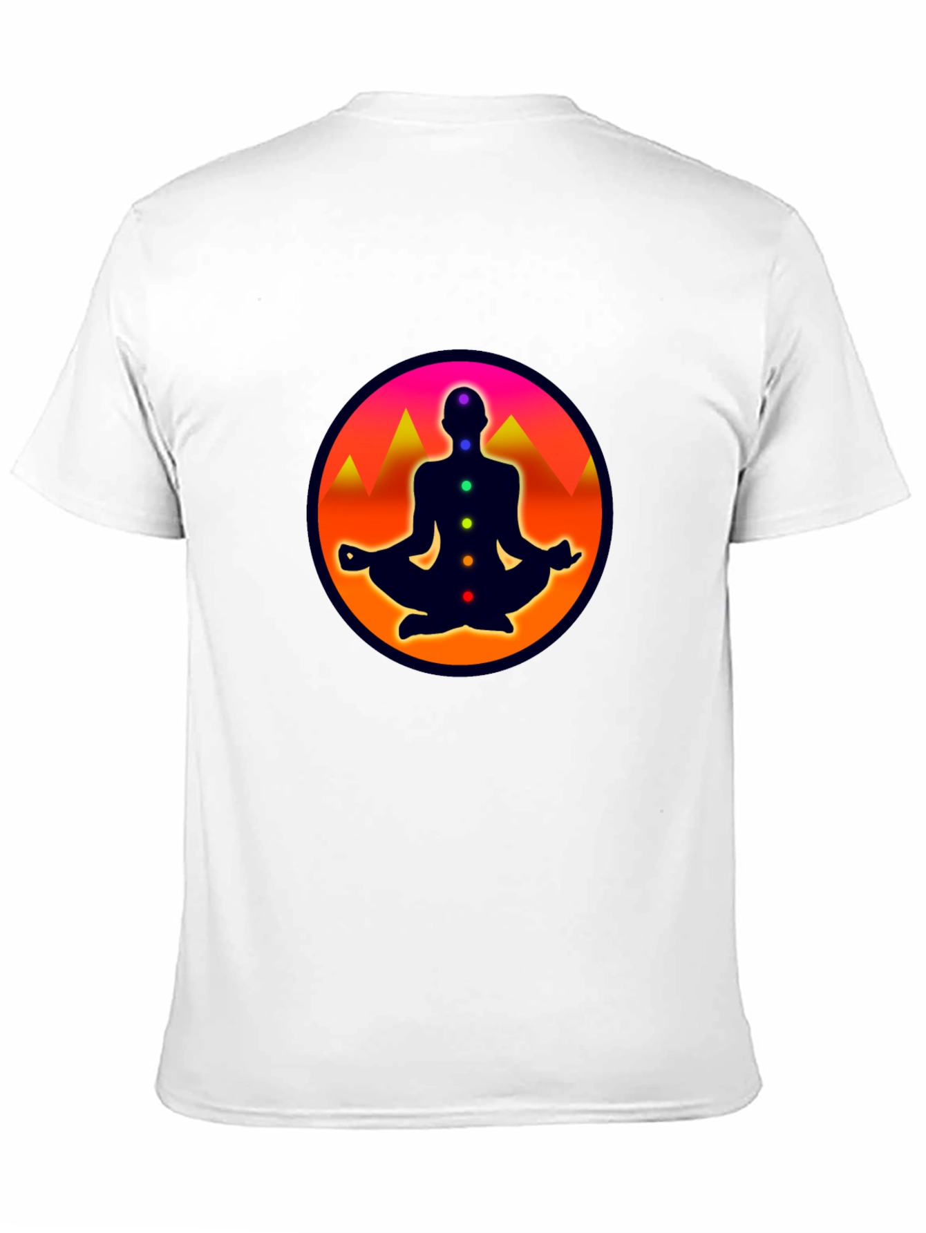 Chakra Meditation T-Shirt - Spiritual Zen Tee