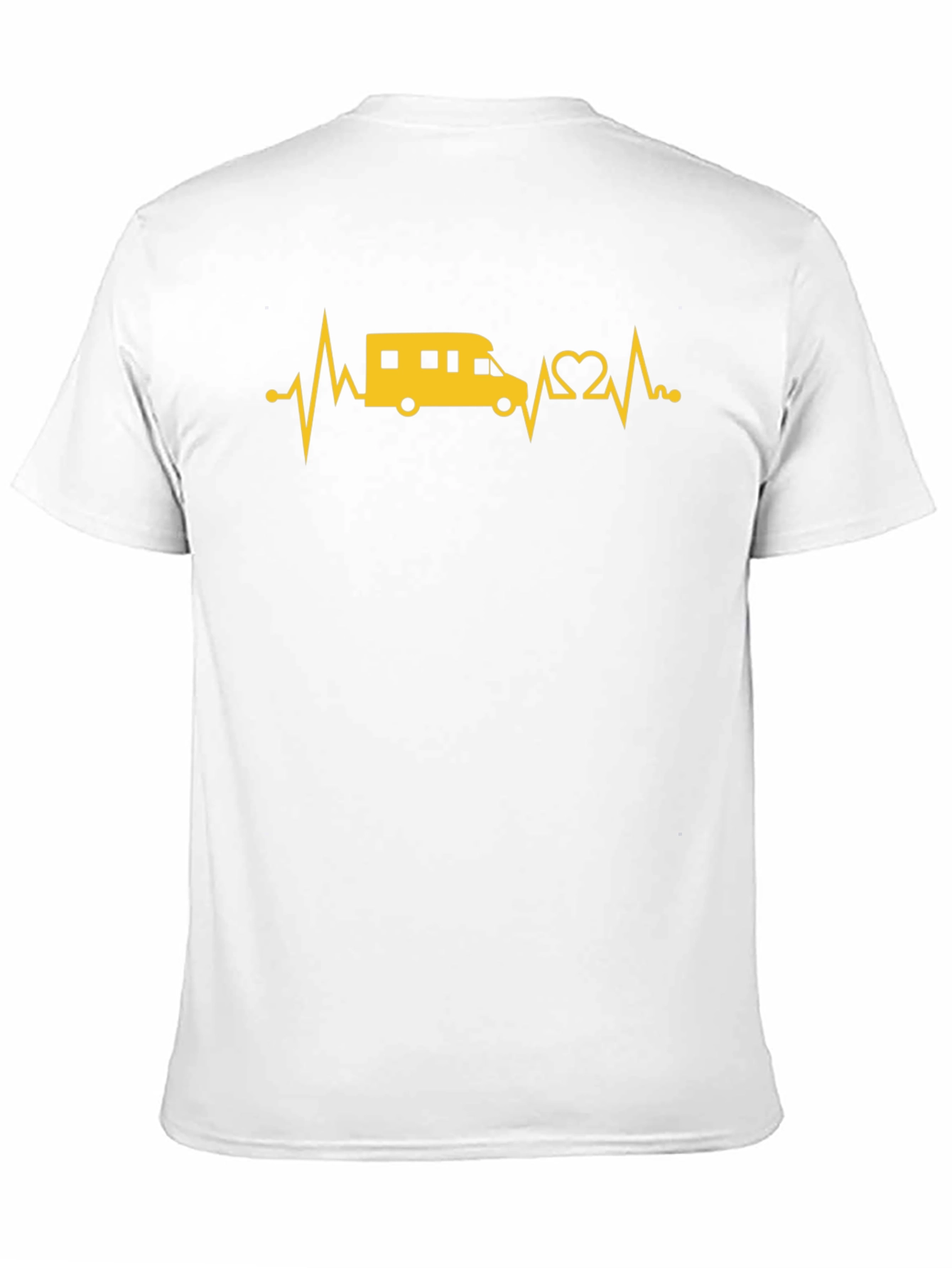 RV Heartbeat T-Shirt - Camping Lover Tee