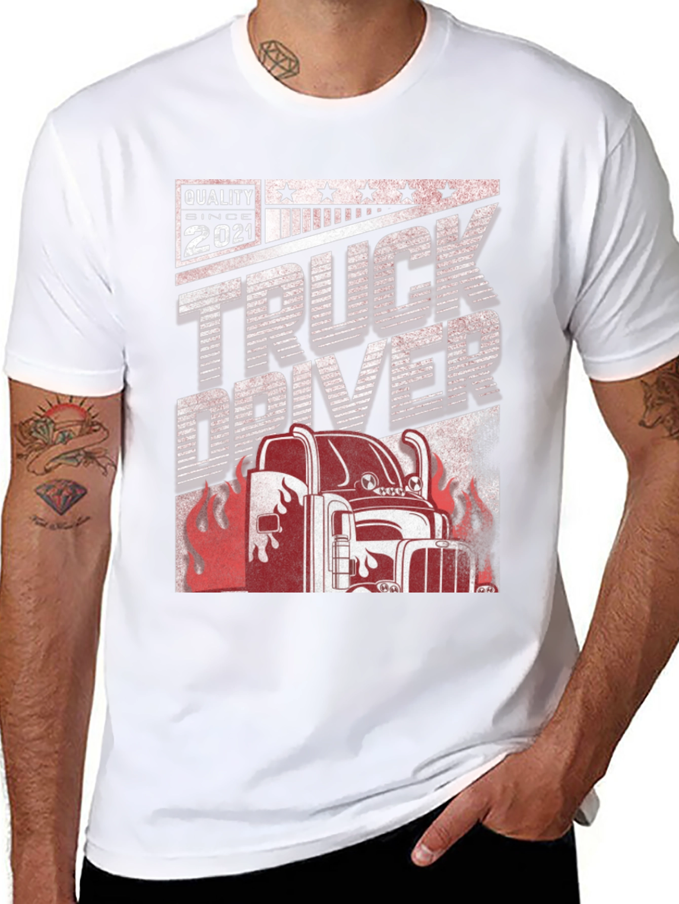 Truck Driver Quality Since 2021 T-Shirt