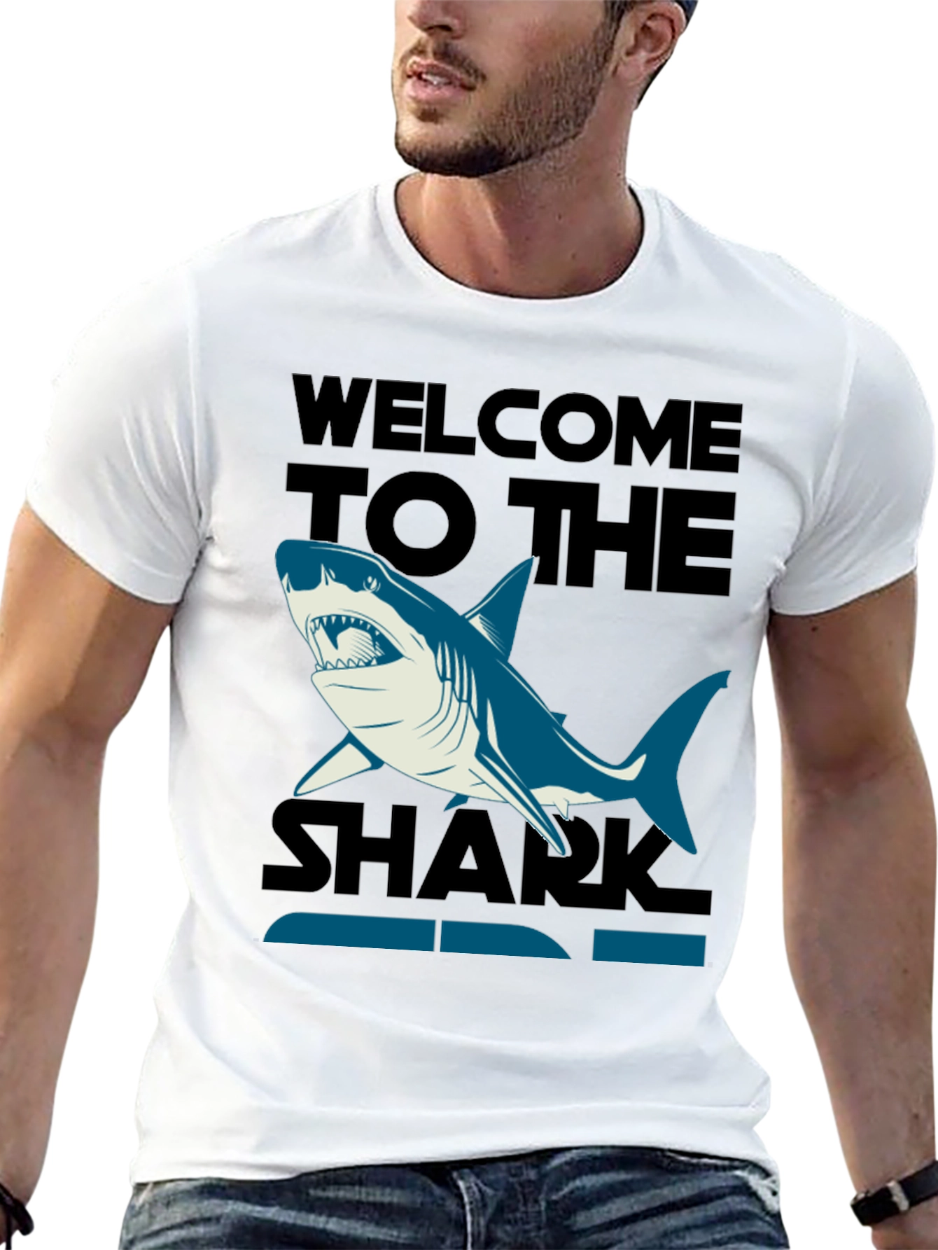 Welcome to the Shark Side Graphic Tee