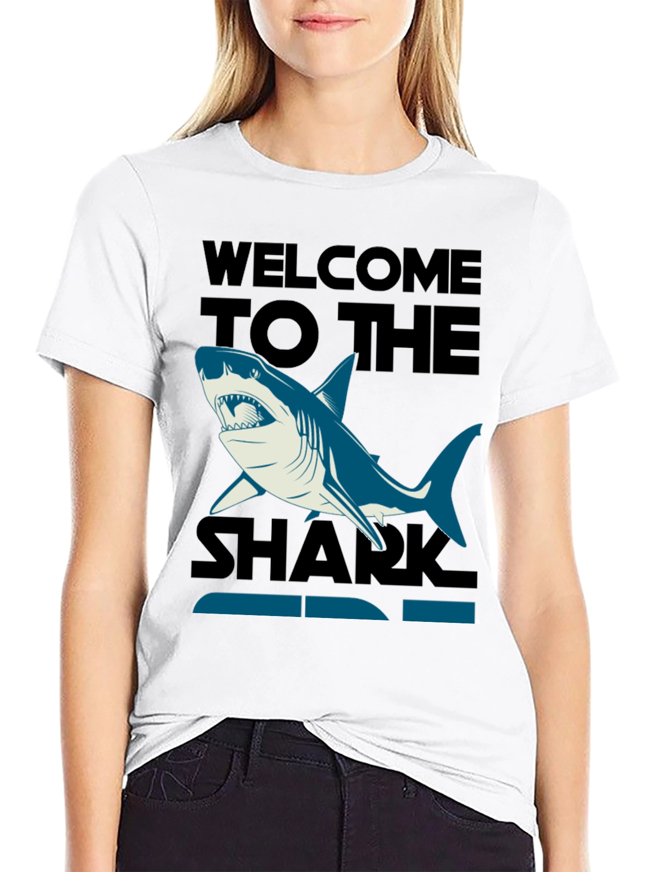 Welcome to the Shark Side Graphic Tee