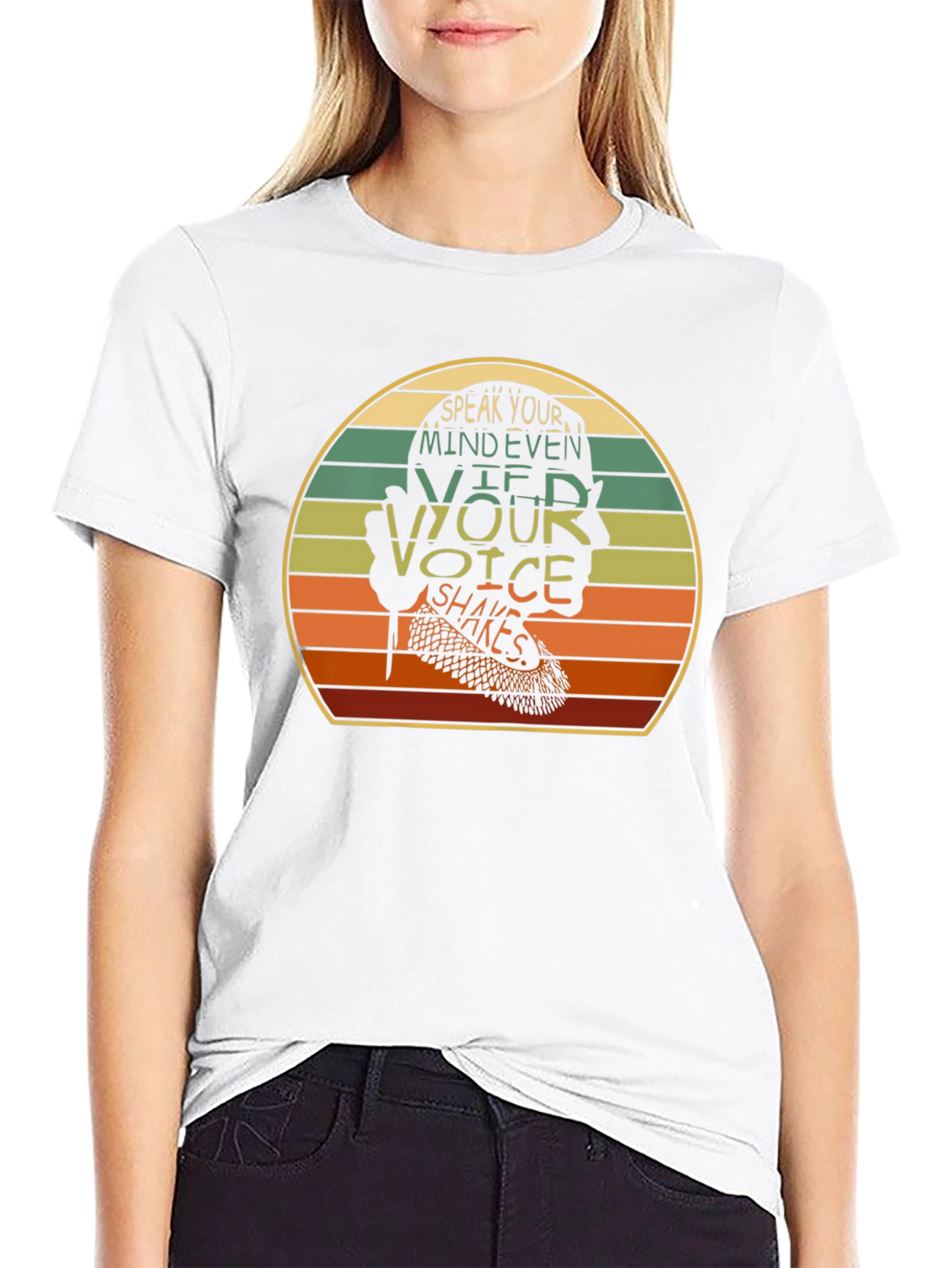 Speak Your Mind Shirt - RBG Graphic Tee