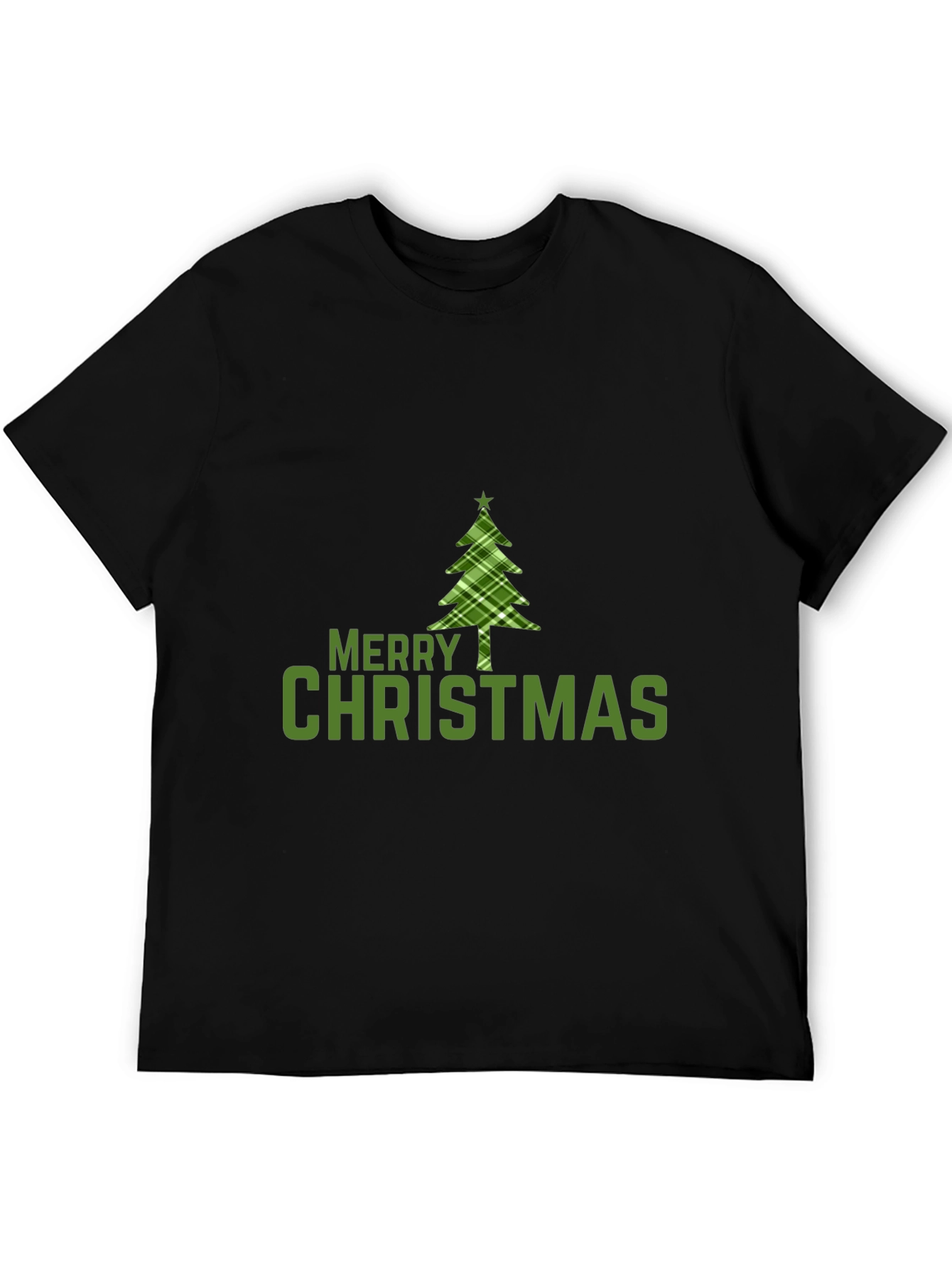 Merry Christmas Tree Graphic Tee