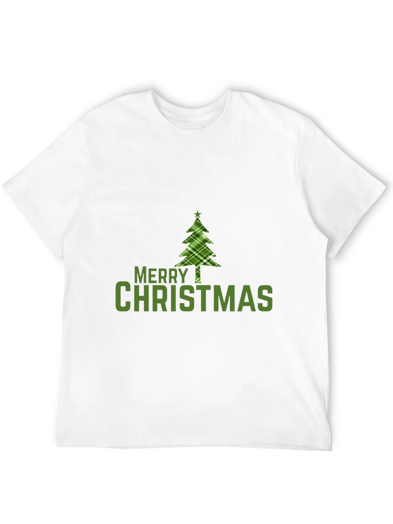 Merry Christmas Tree Graphic Tee