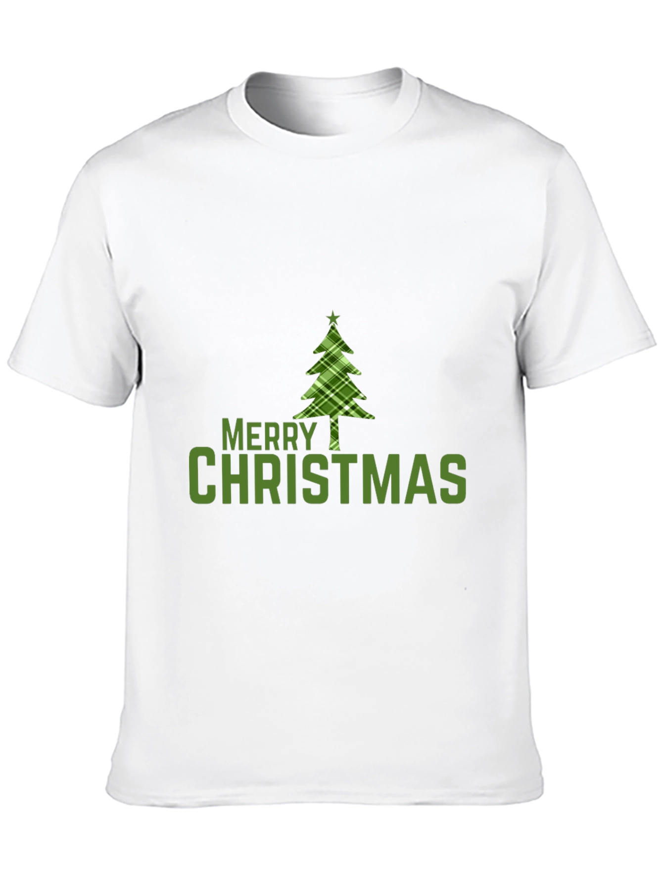 Merry Christmas Tree Graphic Tee