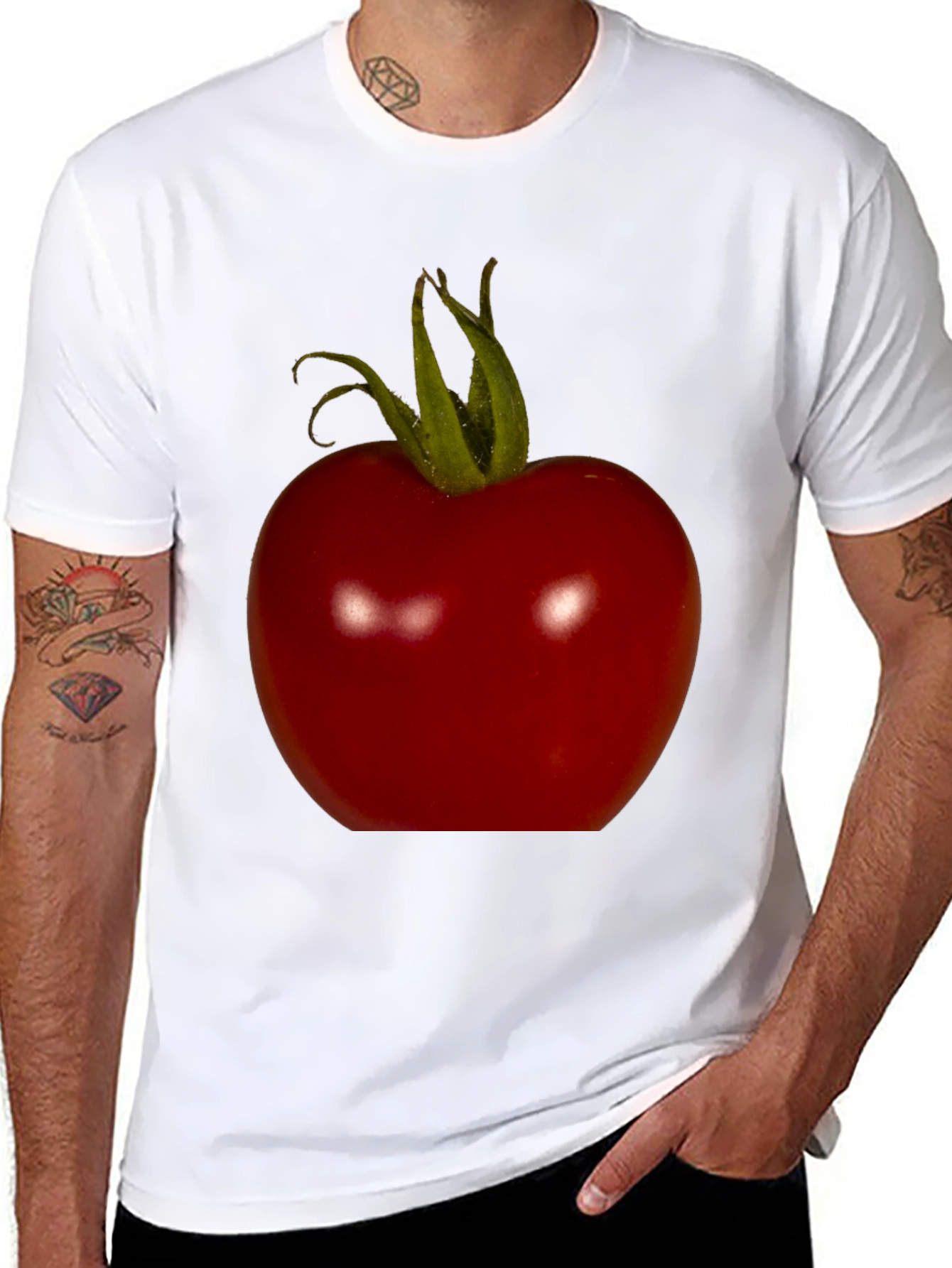 Tomato Graphic Tee - Fresh & Fun!