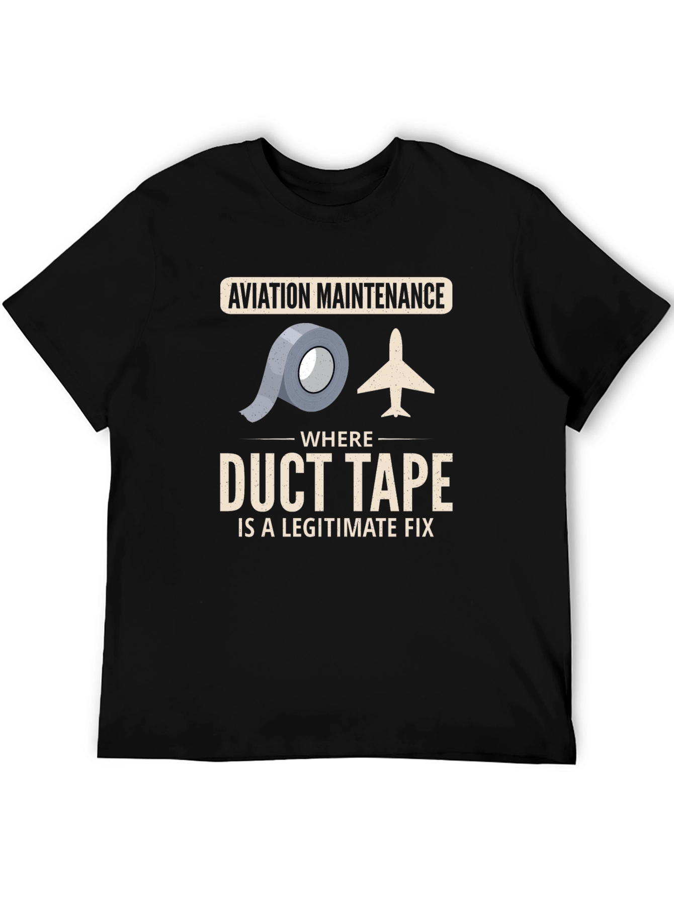 Aviation Maintenance Duct Tape T-Shirt