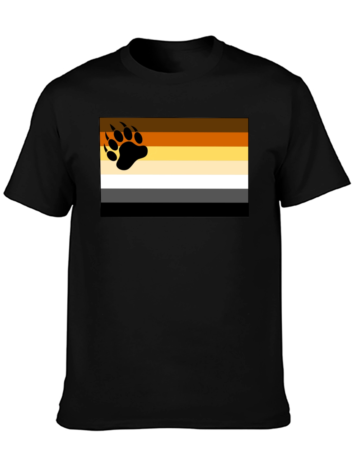 Bear Pride Flag T-Shirt - Graphic Tee