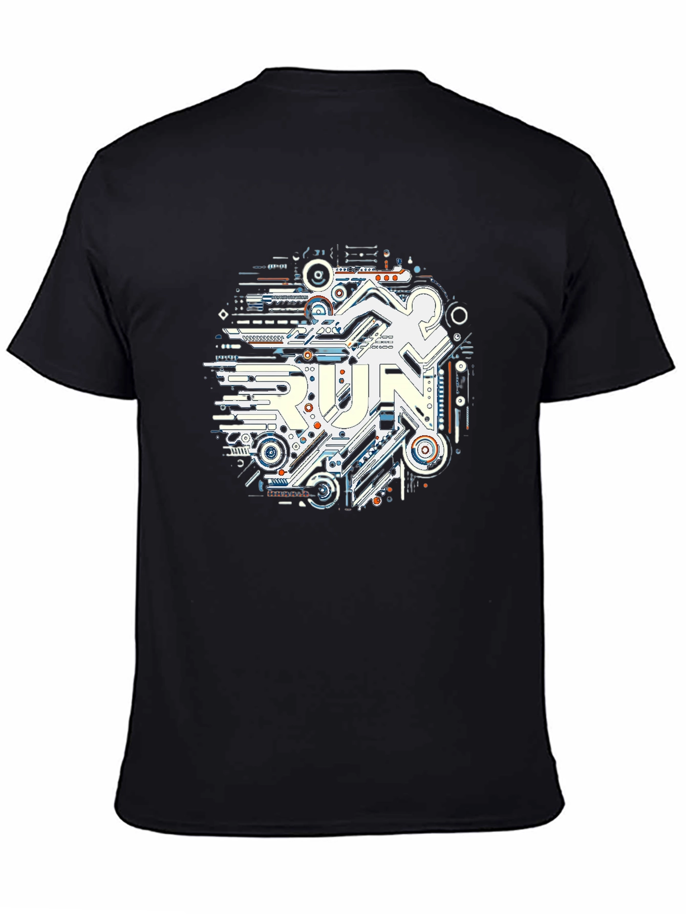Tech Run T-Shirt - Circuit Board Runner