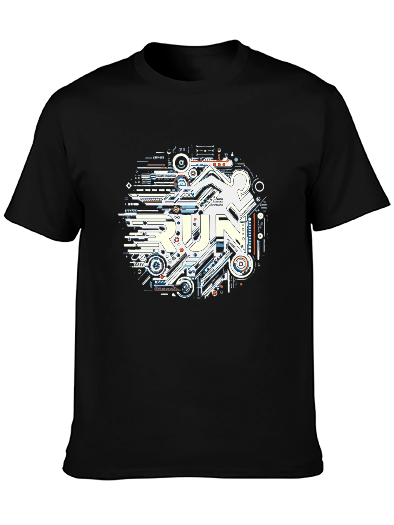 Tech Run T-Shirt - Circuit Board Runner