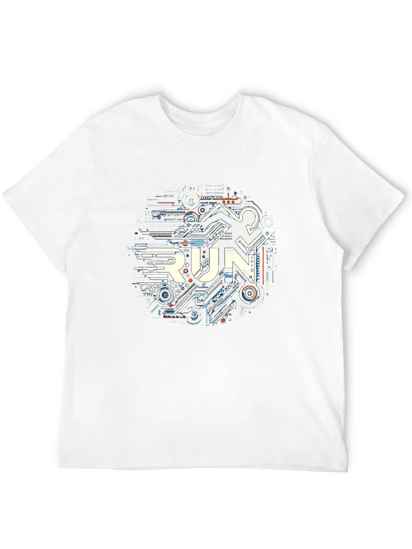 Tech Run T-Shirt - Circuit Board Runner