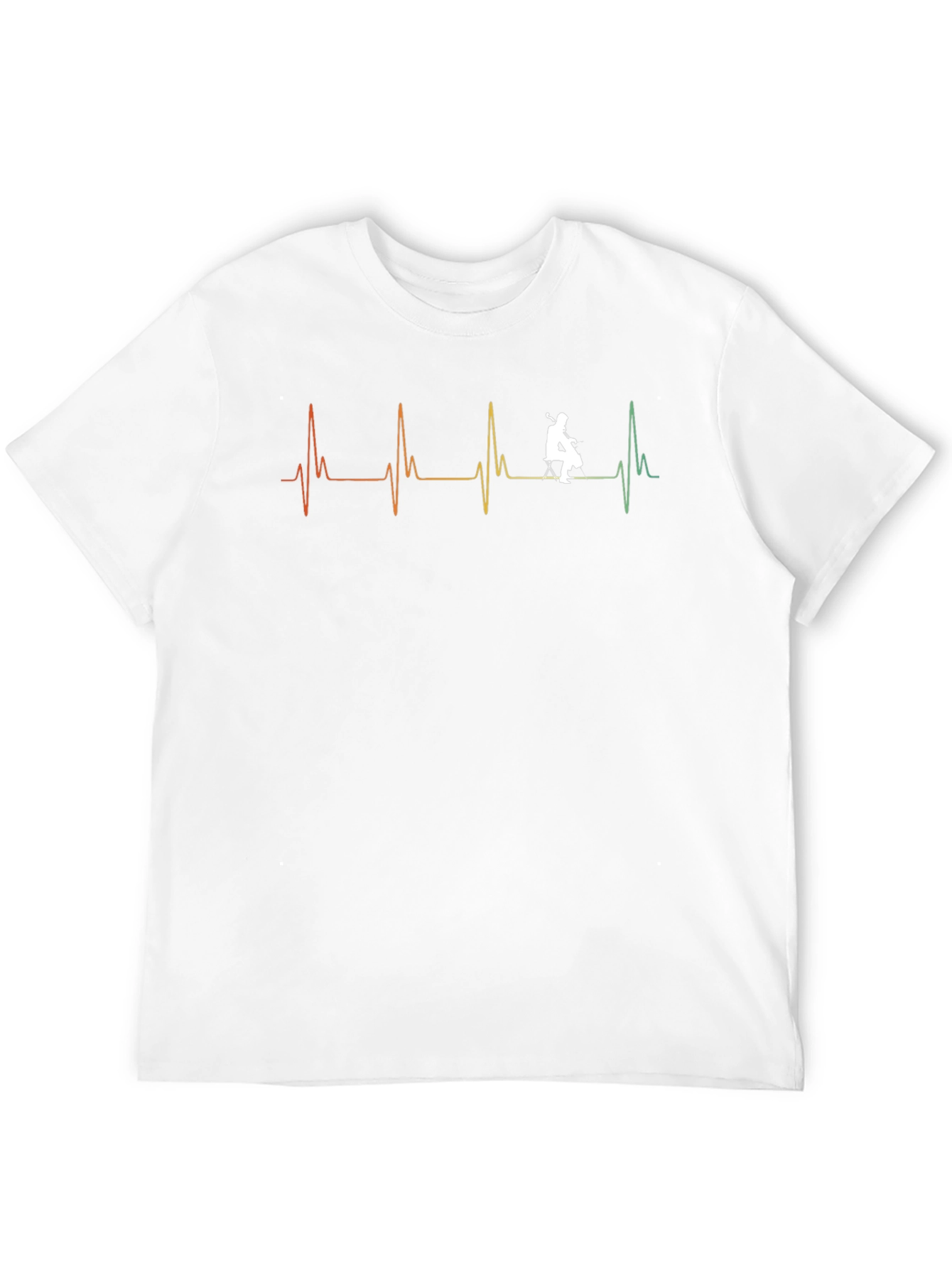 Cello Heartbeat T-Shirt - Musical Passion
