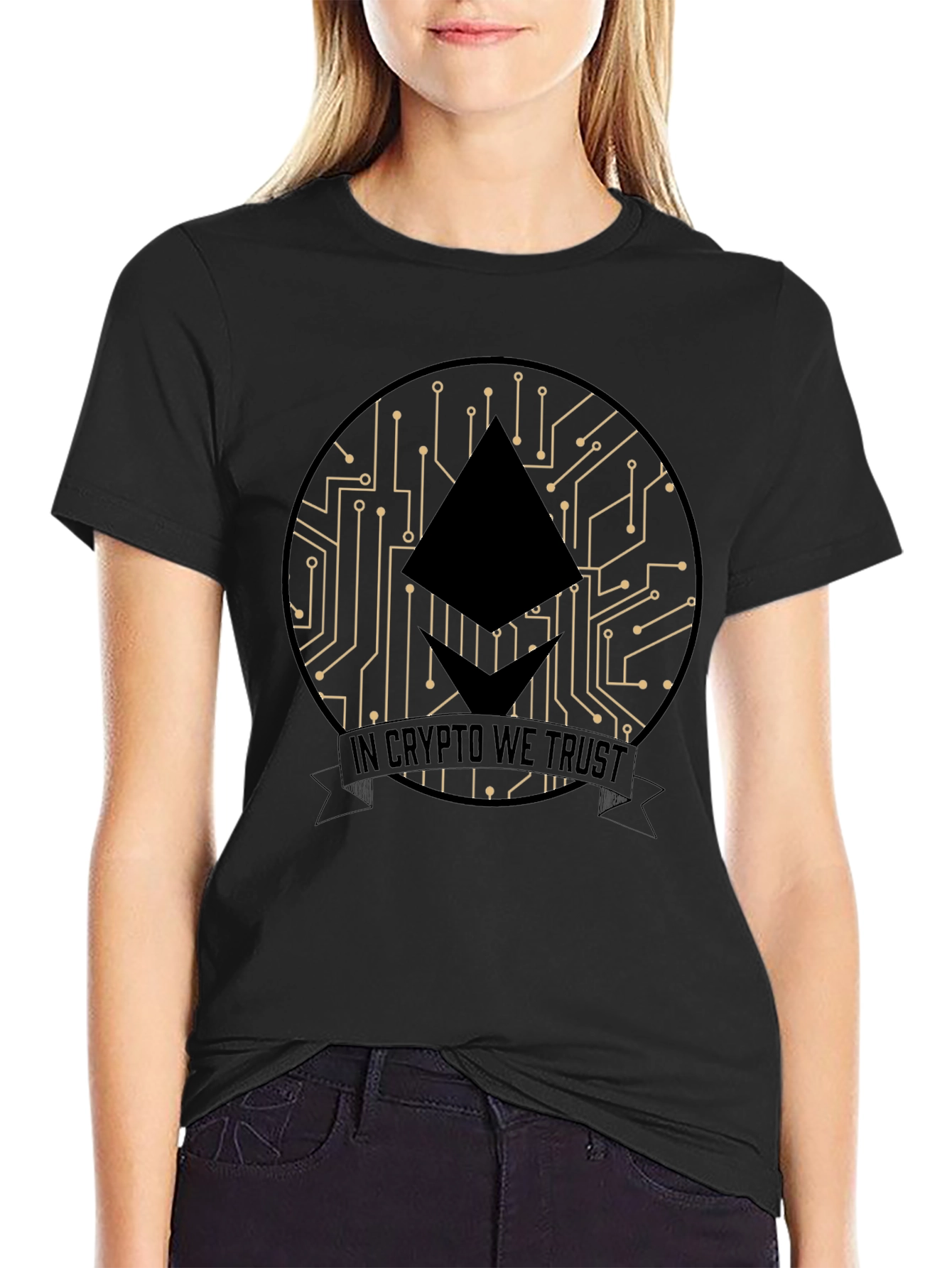 Crypto T-Shirt - In Crypto We Trust
