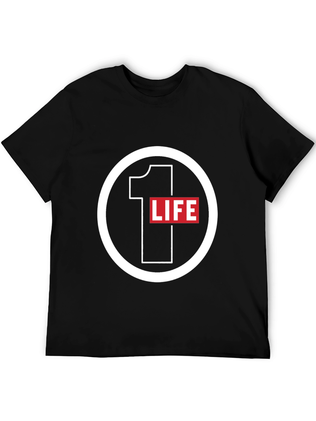 1 Life Graphic Tee - Stylish Casual Wear