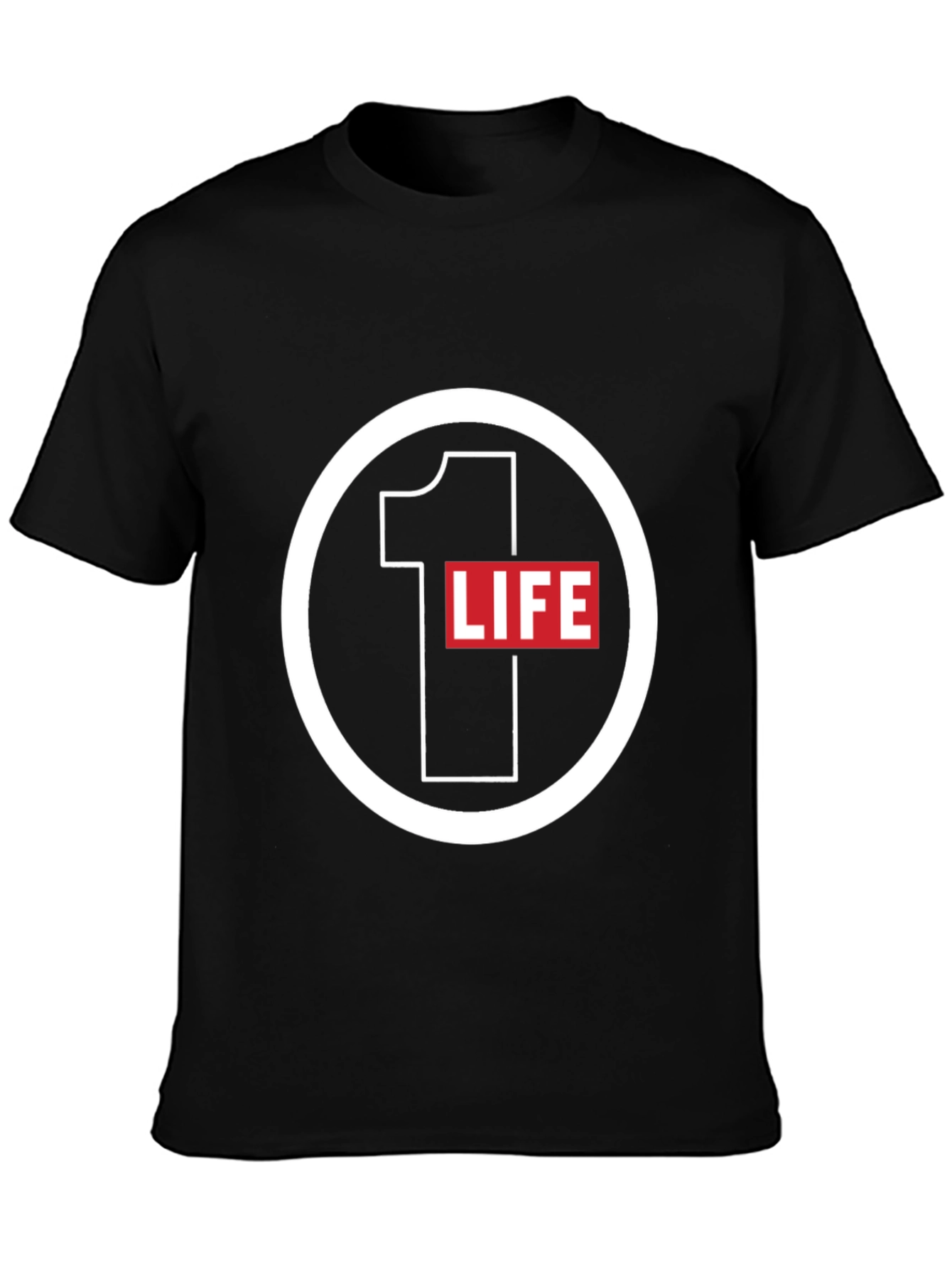 1 Life Graphic Tee - Stylish Casual Wear