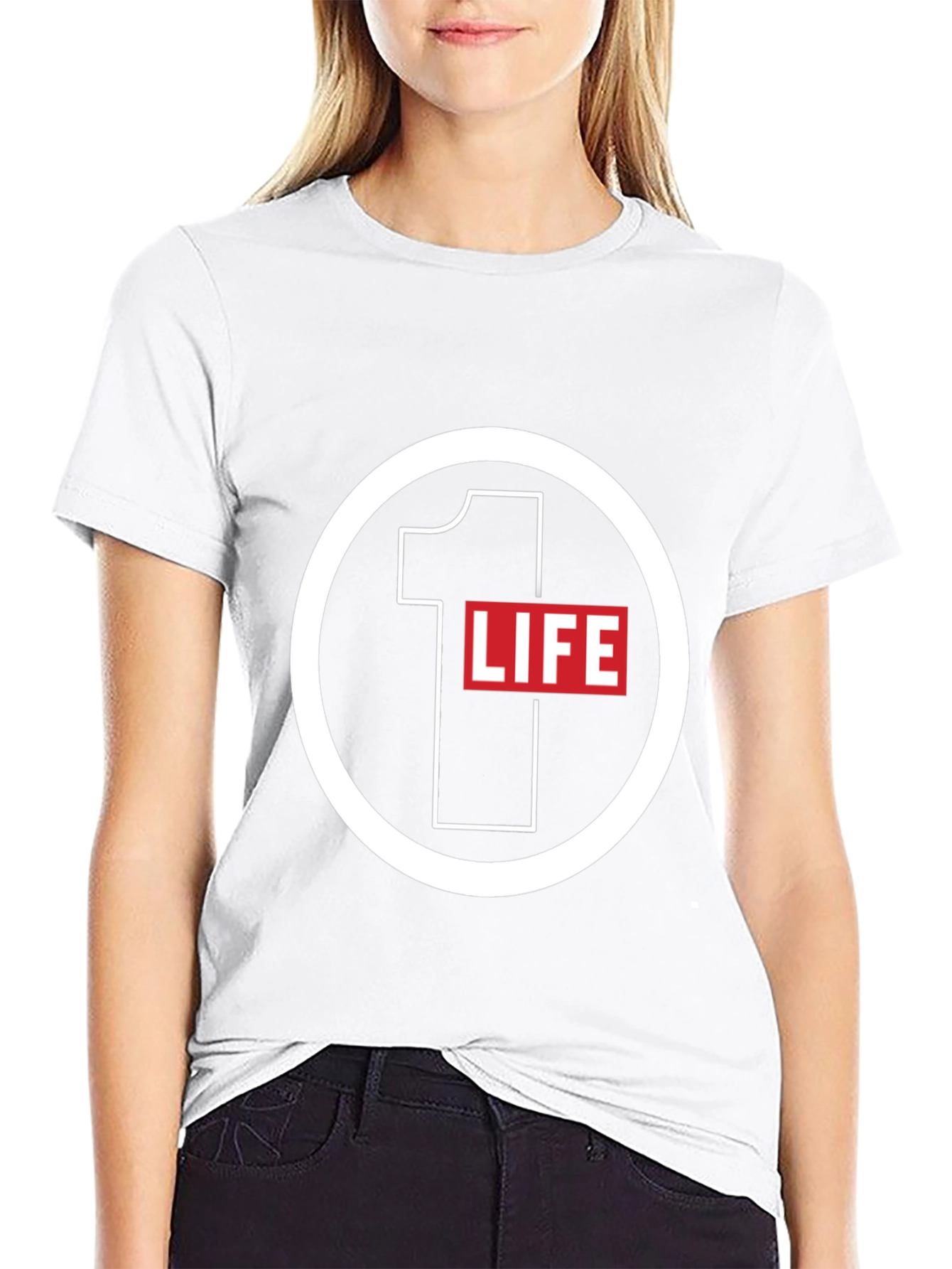 1 Life Graphic Tee - Stylish Casual Wear