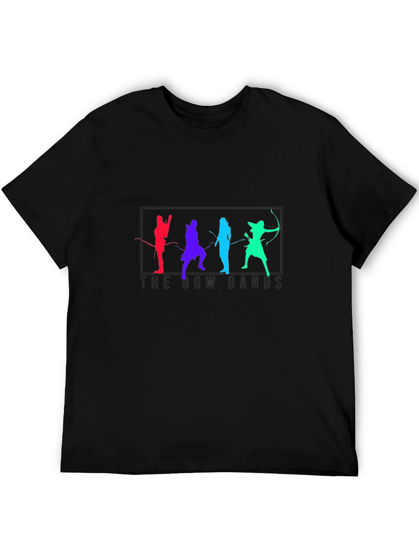 The Bow Bands T-Shirt - Archery Silhouettes