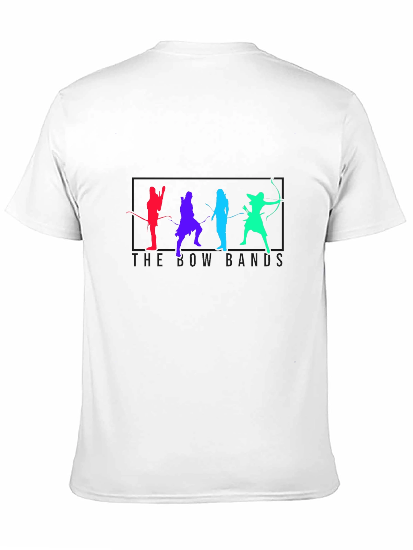 The Bow Bands T-Shirt - Archery Silhouettes