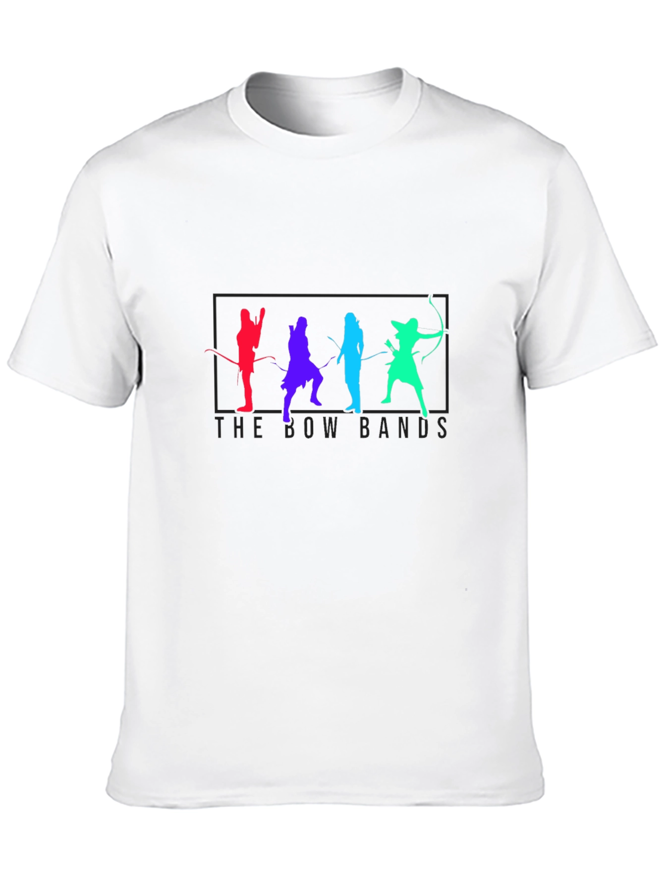 The Bow Bands T-Shirt - Archery Silhouettes