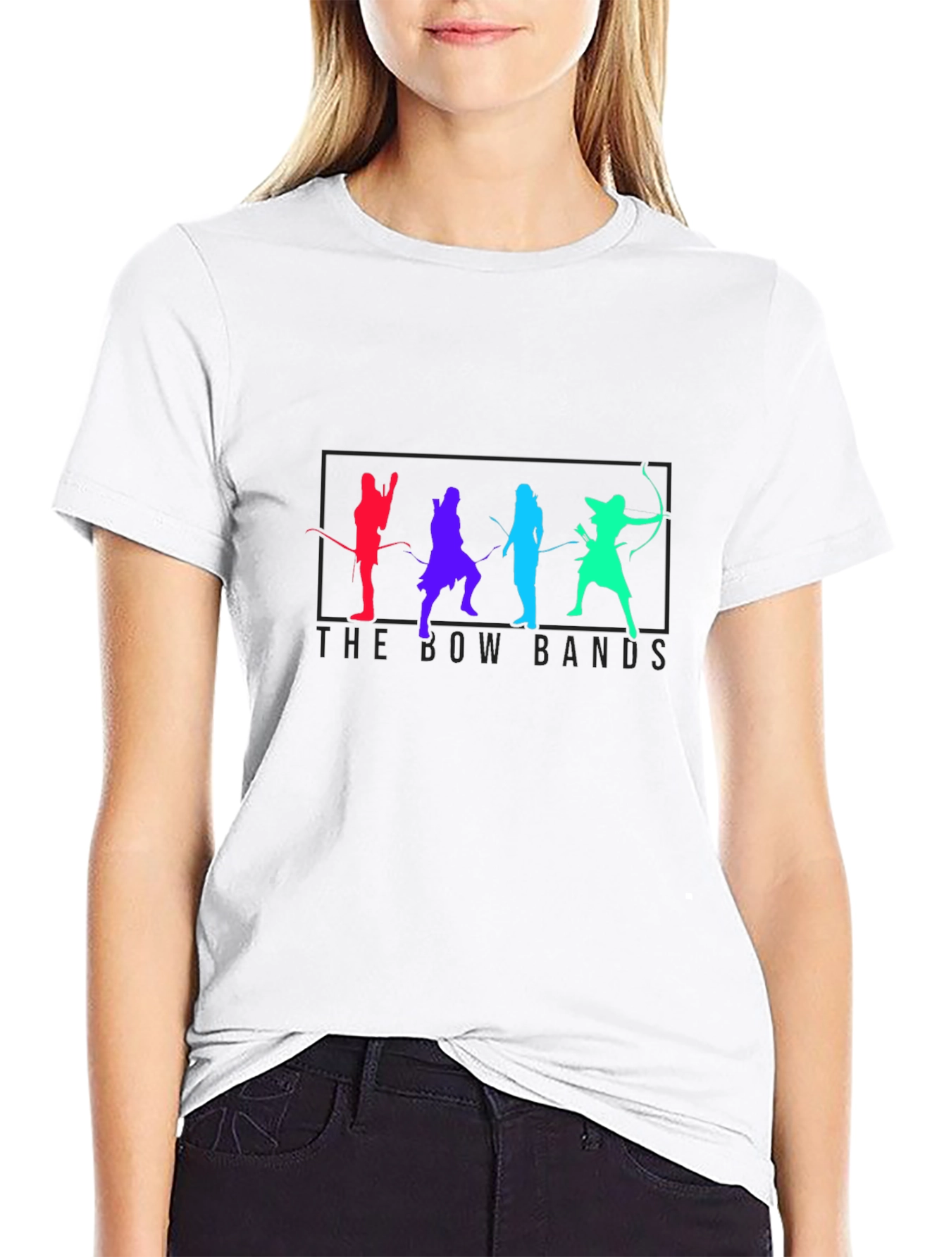 The Bow Bands T-Shirt - Archery Silhouettes