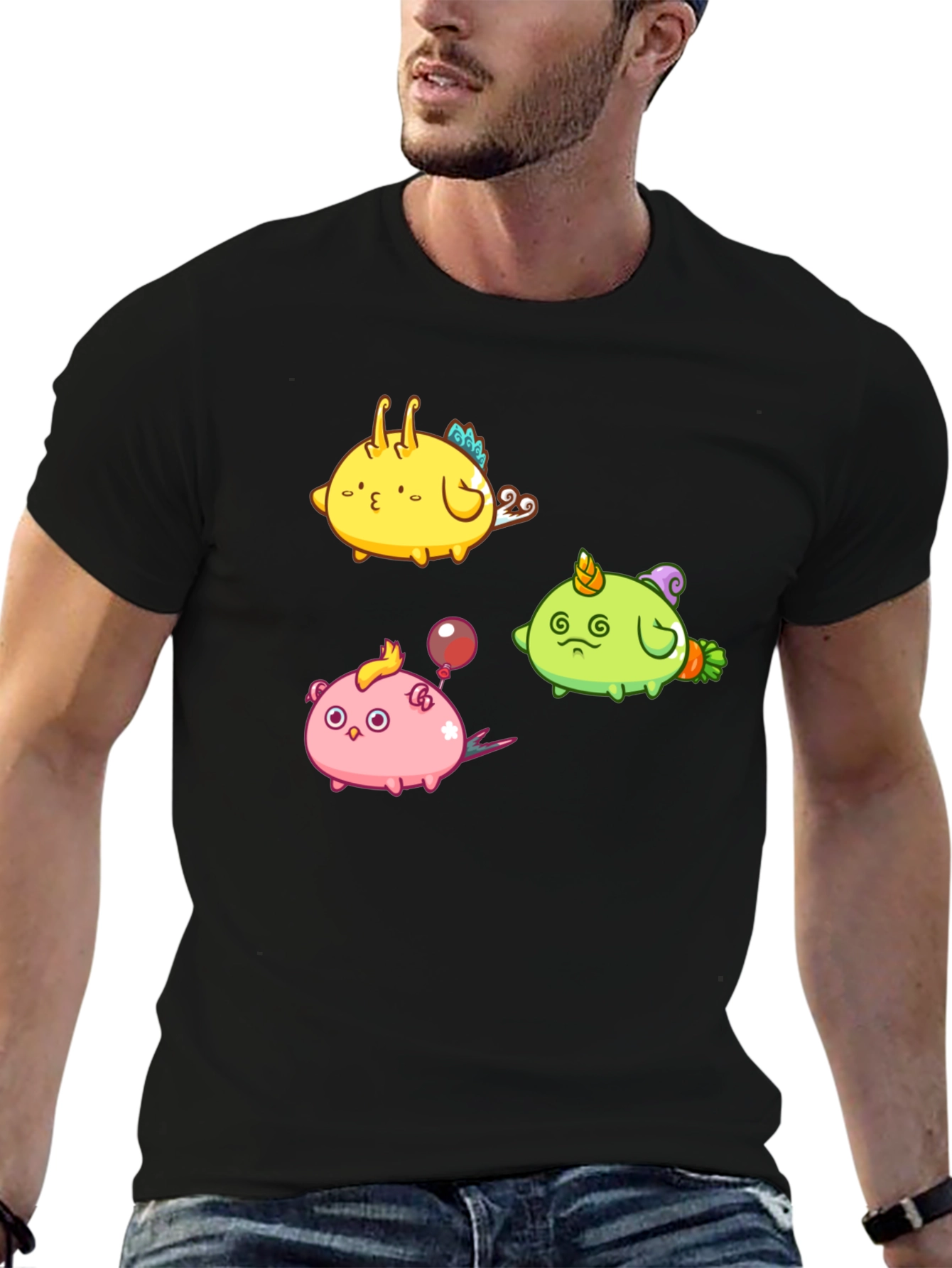 Axie Infinity T-Shirt - Cute Cartoon Monsters