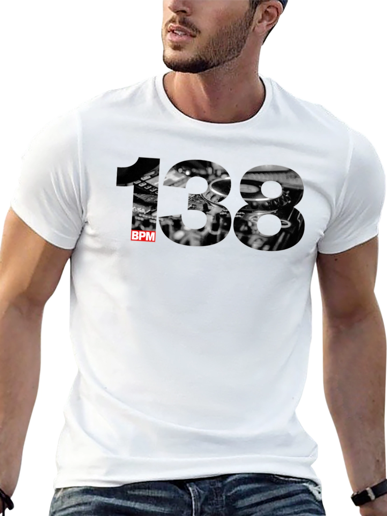 DJ Mixer 138 BPM T-Shirt - Music Lovers Tee
