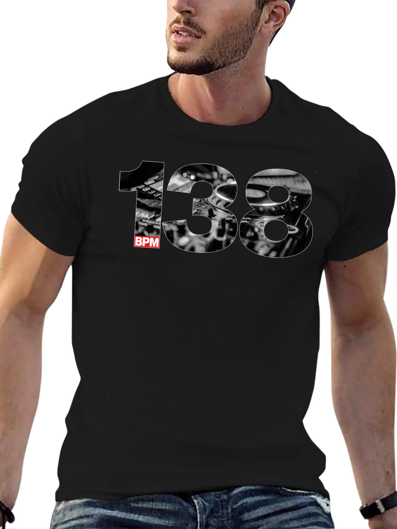 DJ Mixer 138 BPM T-Shirt - Music Lovers Tee