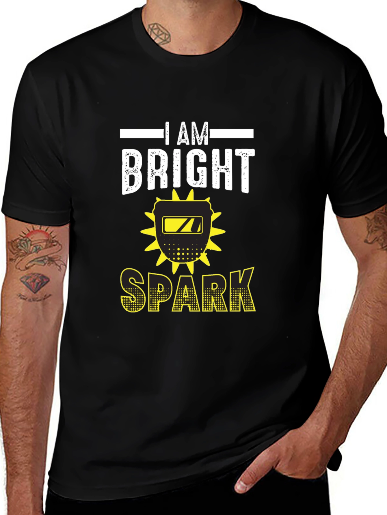 Bright Spark T-Shirt - Welder Tee