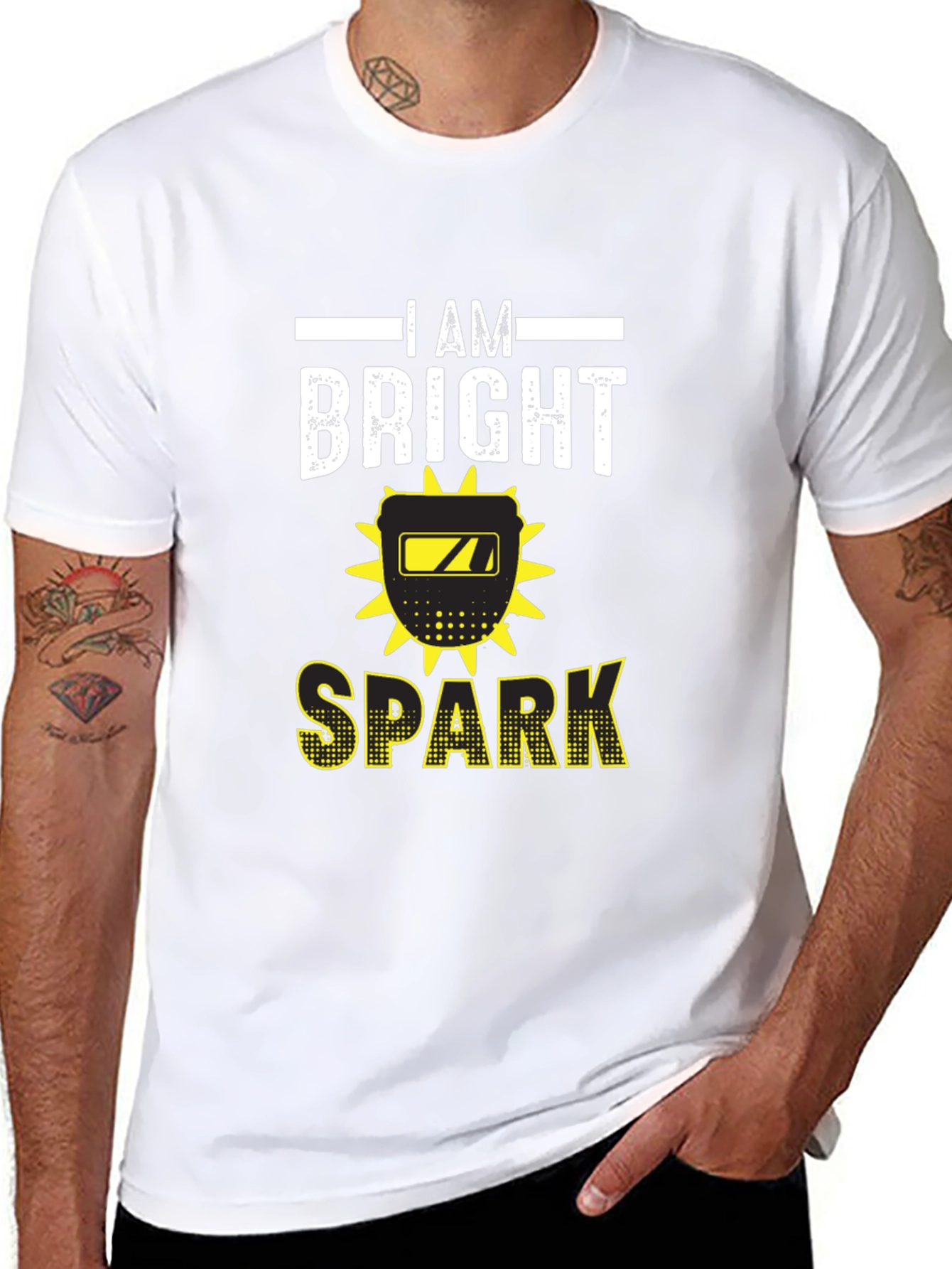 Bright Spark T-Shirt - Welder Tee