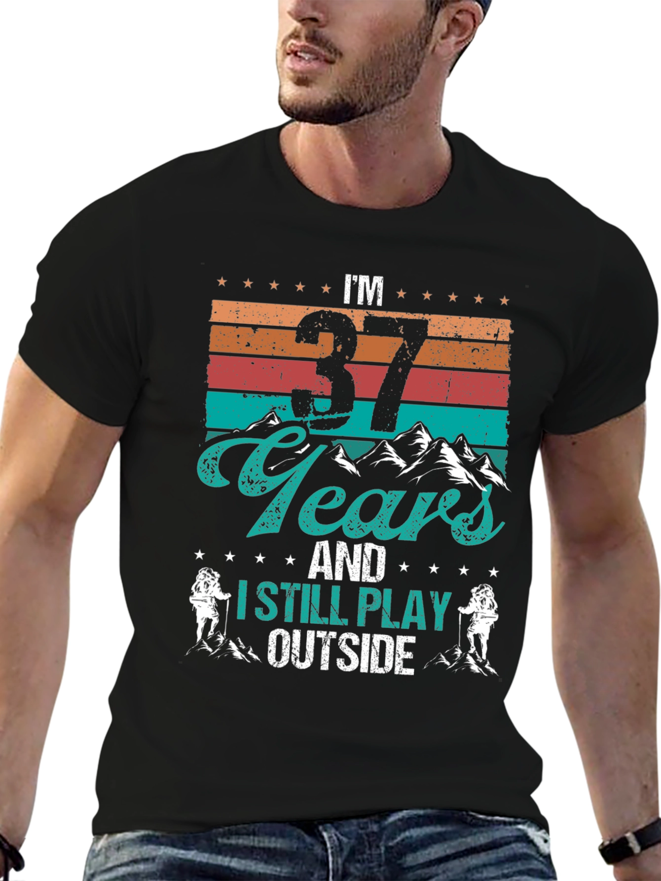 37 Years and Still Play Outside T-Shirt