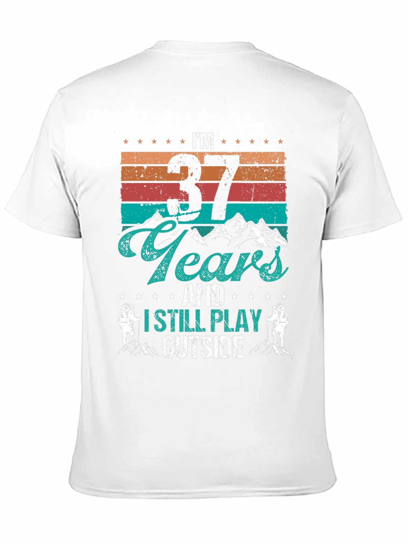 37 Years and Still Play Outside T-Shirt