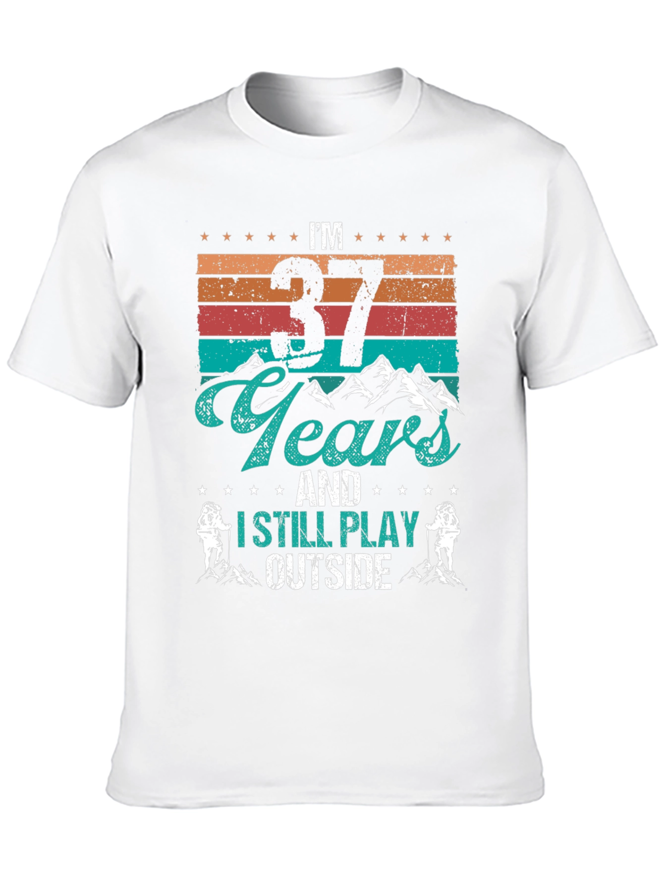 37 Years and Still Play Outside T-Shirt