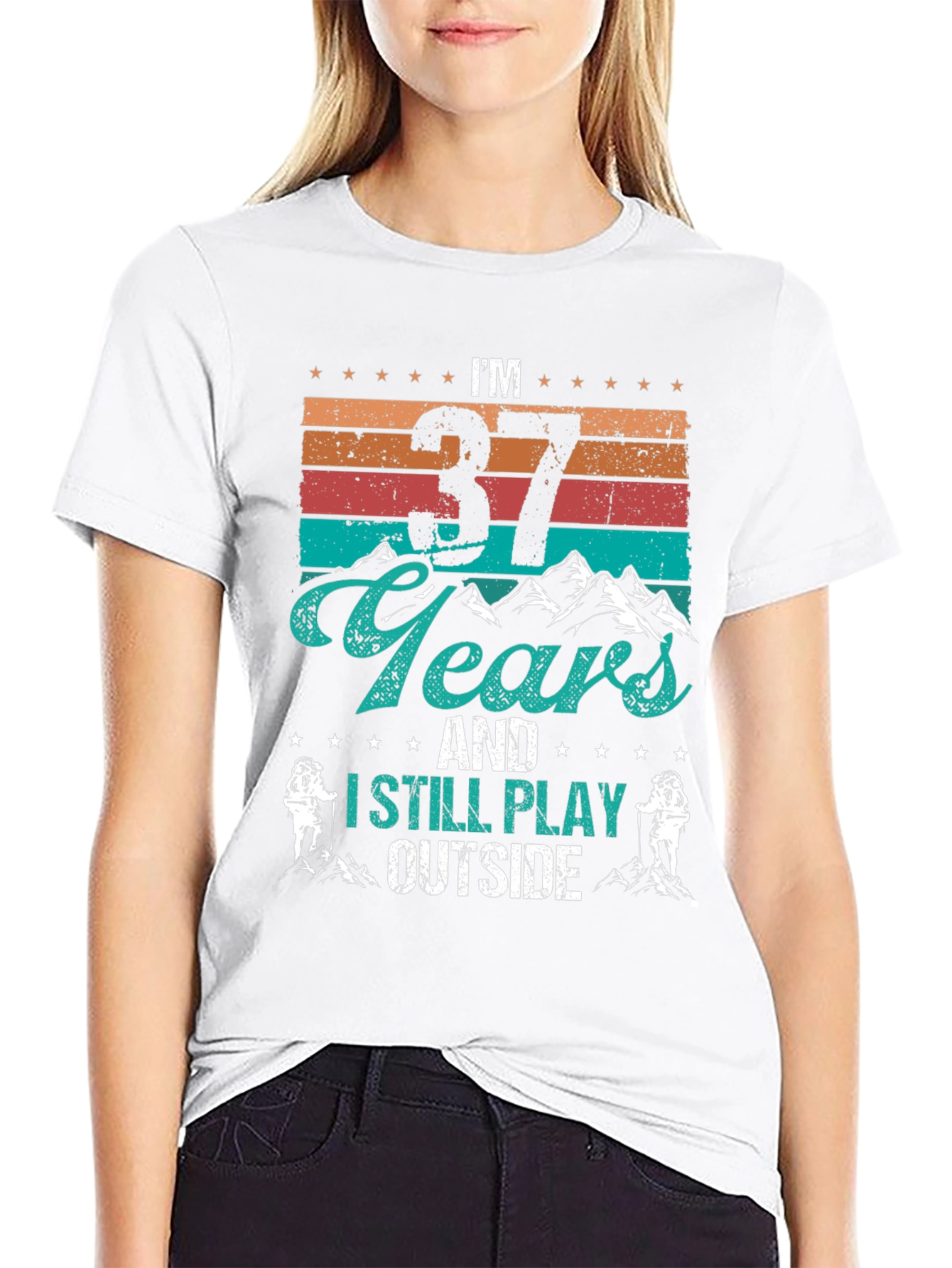 37 Years and Still Play Outside T-Shirt